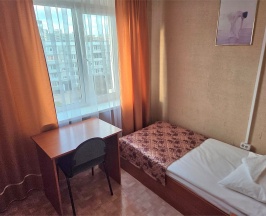 Одноместный номер эконом в блоке с общей ванной в Патриот