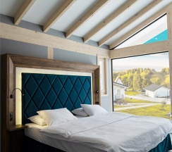 Дуплекс Дабл с панорамным видом на горы в Алтай Пэлас