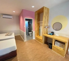 Двухместный коттедж Deluxe 2 отдельные кровати в Malibu Samed resort