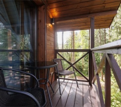 Вилла с 1 спальней и джакузи с видом на озеро в Пасторское озеро