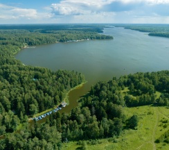 Дом с баней и мангалом LUNA 4 в Luna