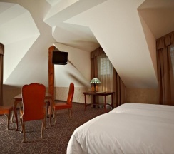 Одноместный полулюкс двуспальная кровать в Hotel Justus