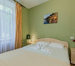 Двухместный номер с 1 кроватью и ванной комнатой в ЗОО