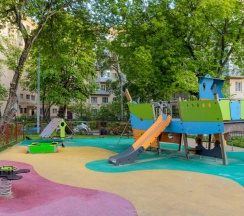 1-комнатные апартаменты студия 14-4 в Good Room Guru (Гуд Рум Гуру) на улице Земляной вал