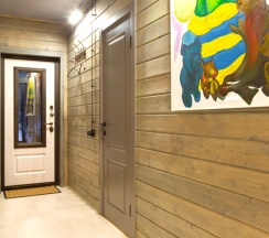 №8 A-Frame 100m2 с купелью и баней(оснащение дома, стоимость купели и бани см. Подробнее) в Les holidays