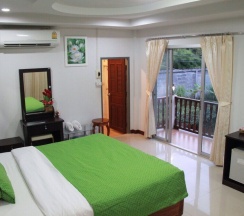 Бунгало Deluxe с балконом и с видом на сад в Plaifah Resort Ubon