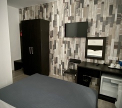 двухместный номер с большой кроватью в Anhalt