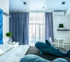 Seaside Apartment (Вид на море, первая линия, до 4 гостей), Станюковича 48/5 в Vvo apartments group
