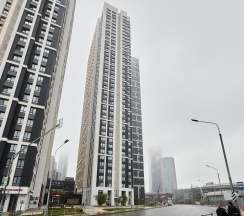 1-комнатные апартаменты улучшенные с видом на нa МОSCOW CITY в Uragan Apart (Ураган Апарт) на проезде Мукомольный