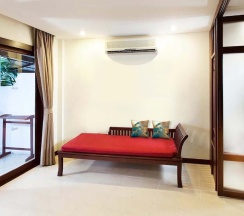 Четырёхместный номер Deluxe с балконом и с видом на сад 2 отдельные кровати в Arinara Beach Resort Phuket