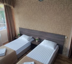 Номер улучшенный с 2 односпальными кроватями в Фламинго