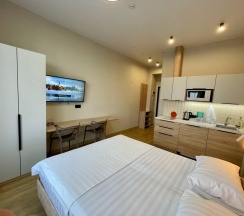 1-комнатные апартаменты студия в В Гости!