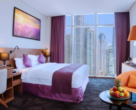 Двухместный номер Panoramic View двуспальная кровать в Park Regis Business Bay