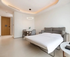 Семейный номер Standard c 1 комнатой с видом на океан в Oakwood Apartments Sanya
