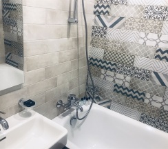 Двухместный номер с 1 кроватью или 2 отдельными кроватями, вид на сад в Vania rooms