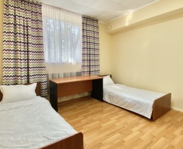 Двухместный номер Economy 2 отдельные кровати в Alma-Ata Hostel