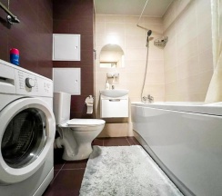 Апартаменты c 1 комнатой с балконом в Апартаменты АлексХоум Химки на 9 Мая 4а/1