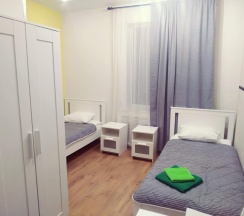 Номер эконом с 2 односпальными кроватями в Крона