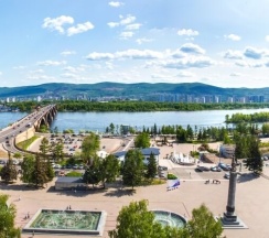 Комфорт "Плюс"  с видом на Енисей в Красноярск