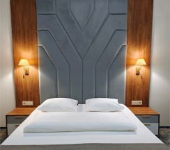 3 этаж I Четырехместный с  двуспальными кроватями в Марис