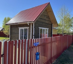 Семейный коттедж с красивым видом из окна в Гостевой дом на Пляжной