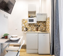 1-комнатные апартаменты студия в InHome24 (ИнХоум24) на улице 8 Марта