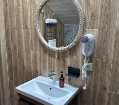 Двухместный коттедж Standard двуспальная кровать в Шишка