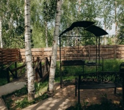 Aframe Black | Баня на территории в Берёзовая роща