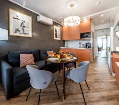 Номер “Salmon Apart” Апартаменты с видом на море в Morskoy resort