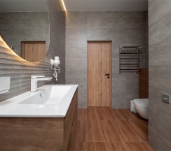 Семейный двухкомнатный с балконом в Vista mare