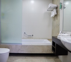 Люкс: Вид на город в The Bridge hotel
