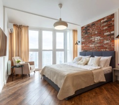 Апартаменты c 1 комнатой с балконом в RentPlaza