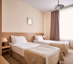 Cтандарт с двумя раздельными кроватями в Центральный by USTA Hotels