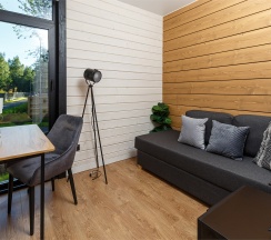 VIP Коттедж Семейный с 1 спальней и купелью в Black Village Family