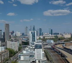 Апартамент 9  Представительский Люкс с джакузи и панорамными видами на Парк Победы и Москва Сити. в Ap-in aparts