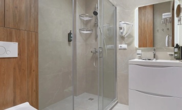 Двухместный номер Стандарт без балкона c 1 комнатой (двуспальная кровать) в Alean Select Olginka