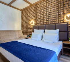 Двухместный номер Комфорт Улучшенный с балконом двуспальная кровать в Астра де Роза