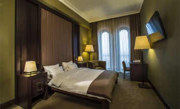 Бизнес двухместный c Видом на реку в Soho Grand Hotel