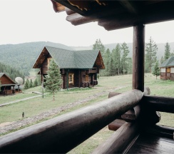 Коттедж Русский Стиль в Медвежья гора в Усть-Коксе