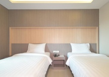 Двухместный номер Deluxe 2 отдельные кровати в Sleep Hotel Bangkok