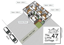 Двухместный номер Economy 2 отдельные кровати в The Little Cottage 47