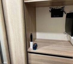 Двухместные апартаменты с видом на город (двуспальная кровать) в Квартира в ЖK Tихий цeнтp