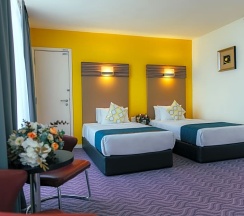 Двухместный номер Deluxe 2 отдельные кровати в Hotel Sentral Kuantan