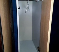 Кровать в женском двухместном смежном номере (+WC) в Танский