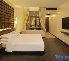 Двухместная студия (двуспальная кровать) в The Davis Bangkok Hotel