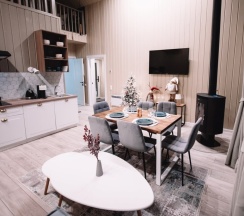 Лодж «Эко Барн» с гриль-беседкой в Wish Home Eco-Lodge Yahroma