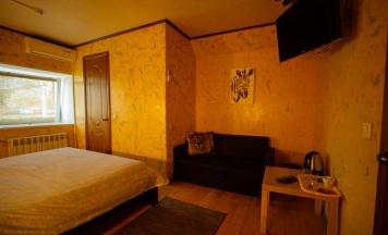 Стандартный двухместный номер с 1 кроватью Мансарда Browny в Night train motel
