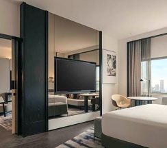 Двухместный люкс Deluxe двуспальная кровать в Hilton Singapore Orchard