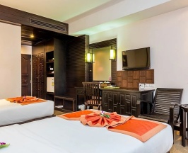 Двухместный номер Deluxe двуспальная кровать в Курорт Nipa Resort