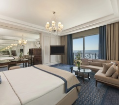 Номер Deluxe с видом на море в Kaya Palazzo Resort & Casino Girne